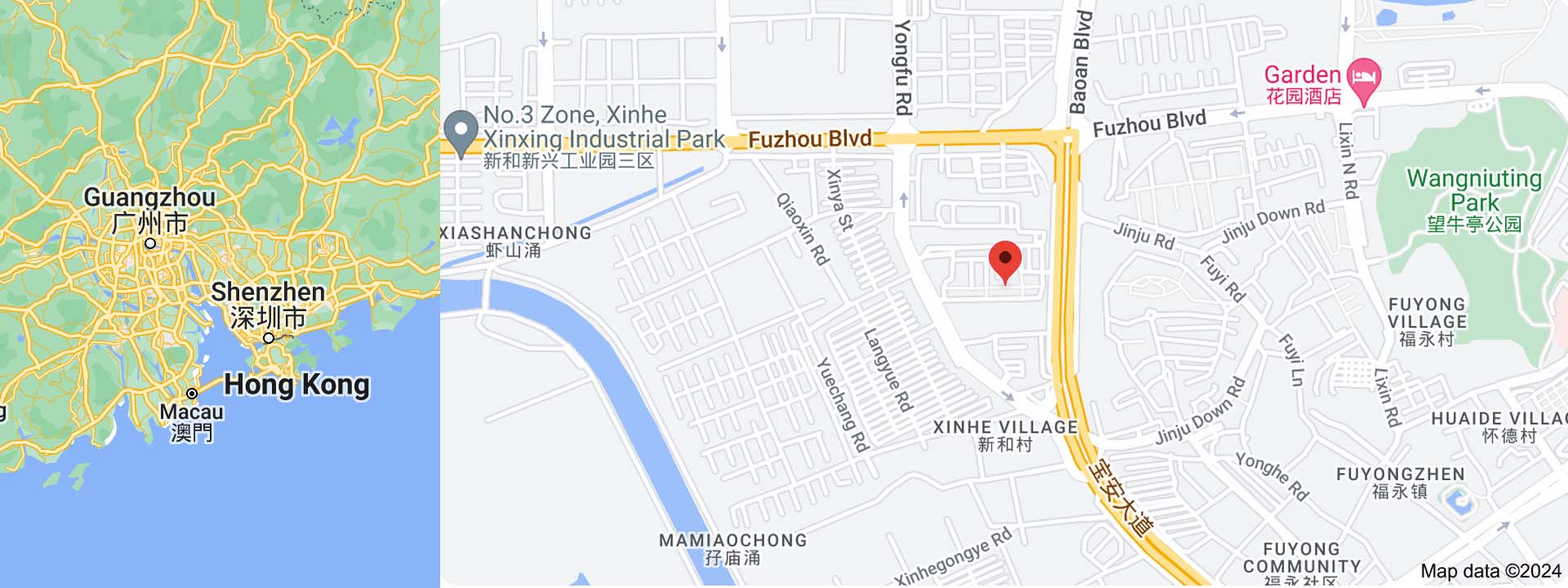 shenzhen map